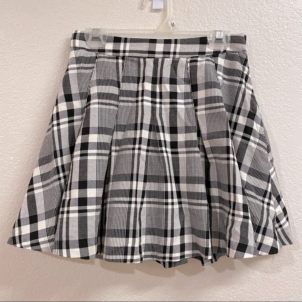 H&M | Plaid skirt